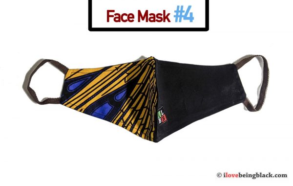 African print fabric face mask coronavirus covid19