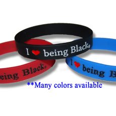 I Love Being Black - Wristbands