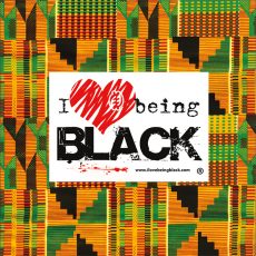 Kente sticker, Ghana design