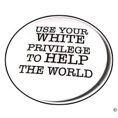 White privilege button