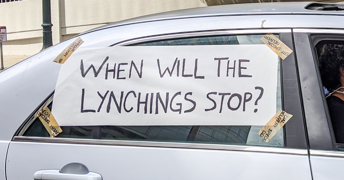 Oakland protest - George Floyd was murdered