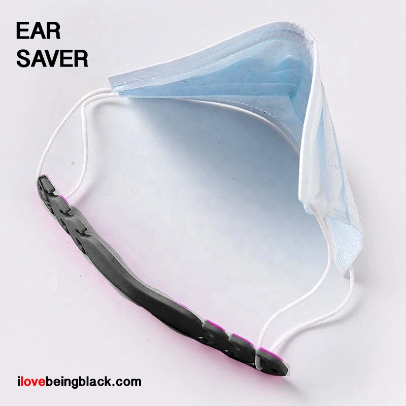 Ear Saver (for face masks) - I Love Being Black